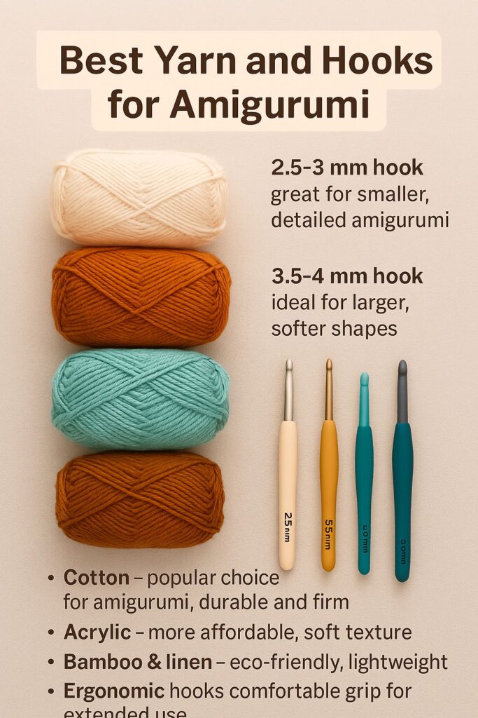 Various types of yarn for crafting: cotton yarn for durability, acrylic yarn for flexibility, velvet yarn for a soft plush feel, and wool blend for warmth and texture. Ideal for crochet, knitting, and handmade projects. #YarnSelection #HandmadeCrafts #CrochetSupplies #KnittingMaterials