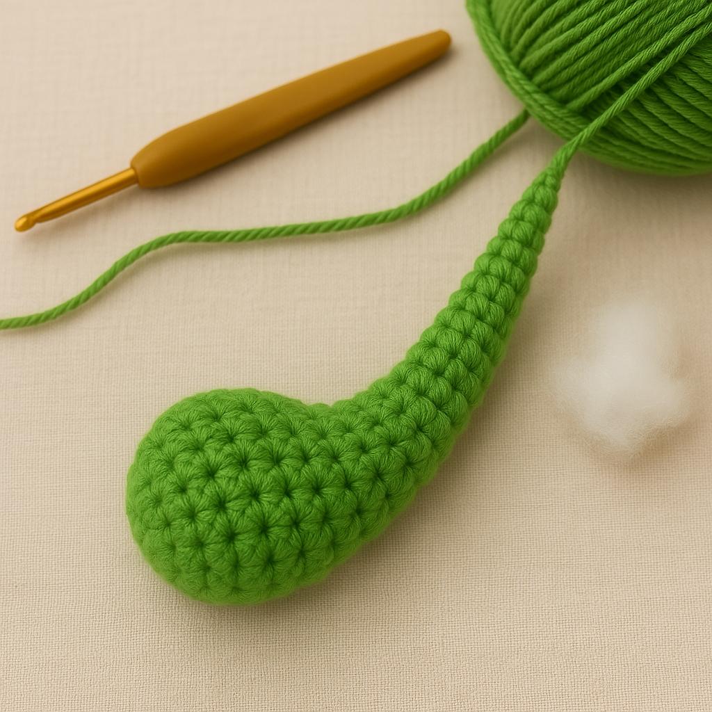 🦖 *The dino’s tail is ready to bring balance and charm!* Designed with soft, sturdy stitches, it completes the playful silhouette. Attach it securely, and watch your crochet creation come to life!
✨ Start assembling today!
#amigurumi #crochetdinosaur #freecrochetpattern #handmadegift #amyliva #crochetassembly