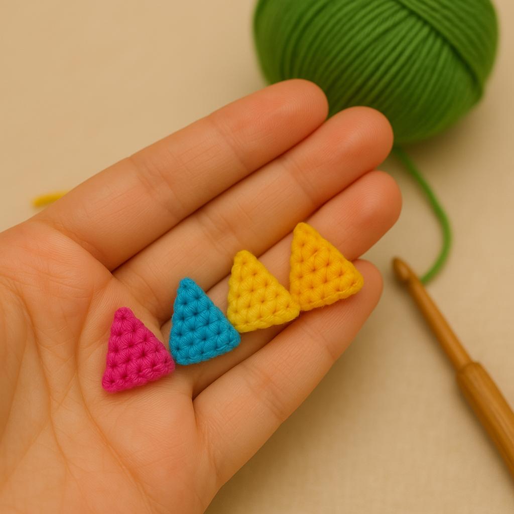 🦖 *Sharp and playful—this dino’s signature spikes are ready!* These triangular details add character and texture, bringing the design to life. Secure them in place, and let your amigurumi dino stand out!
✨ Stitch them on and complete the look!
#amigurumi #crochetdinosaur #freecrochetpattern #handmadegift #amyliva #crochetassembly