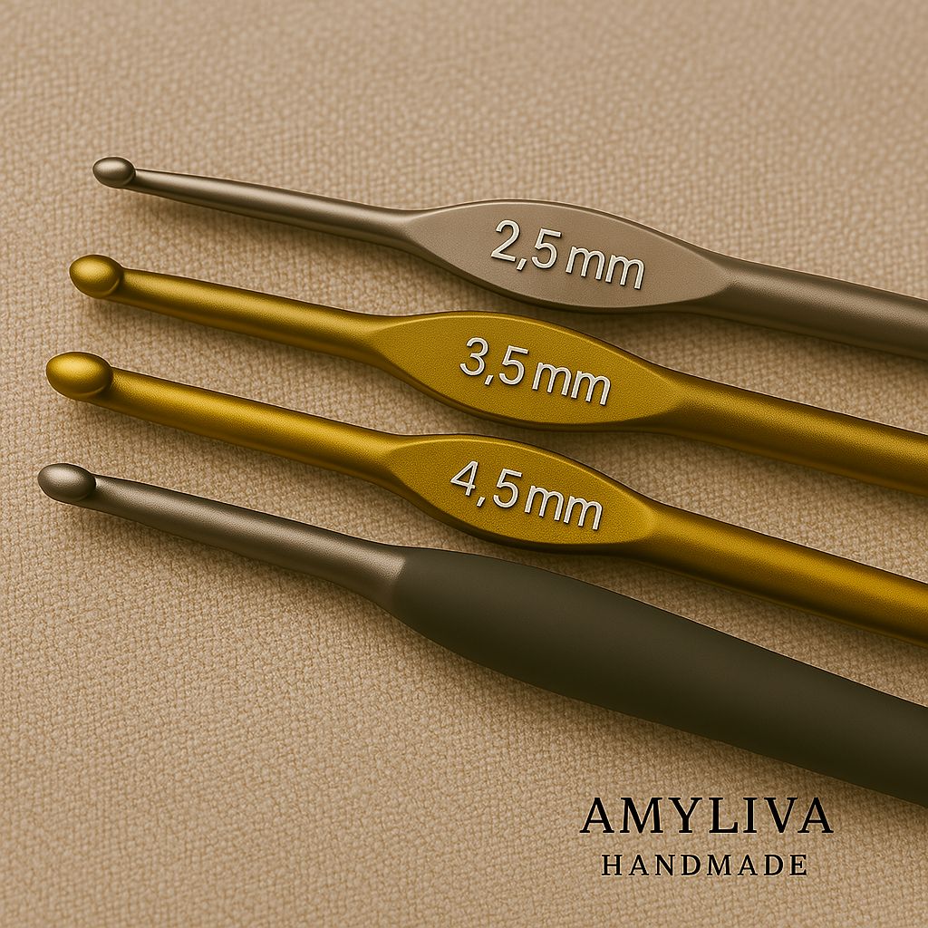 Best crochet hooks for amigurumi: 2.5mm – 3.5mm hooks create tight stitches to keep fiber stuffing secure. 4mm – 5mm hooks are perfect for chunky yarn, giving soft and plush results. Ergonomic crochet hooks provide comfort for long crocheting sessions. Choose the right hook for flawless handmade creations! #Amigurumi #CrochetHooks #HandmadeCrafts #YarnArt