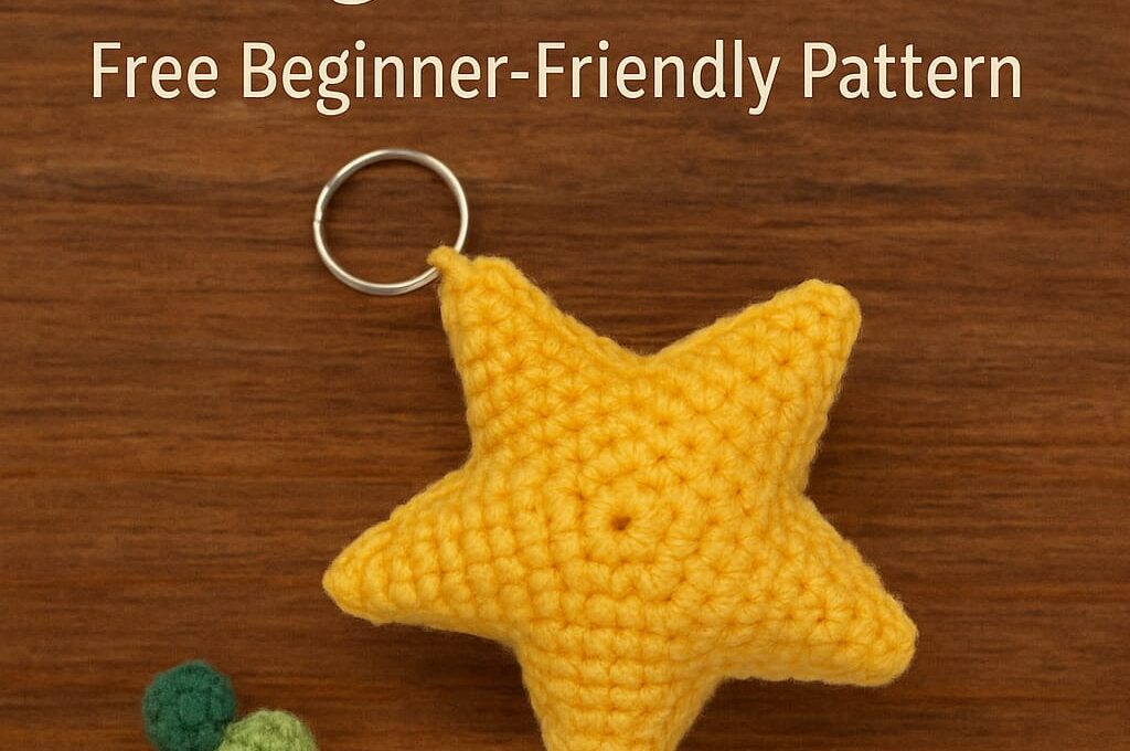 Free Easy Amigurumi Star Crochet Pattern with Step-by-Step Tutorial – Amyliva Handmade