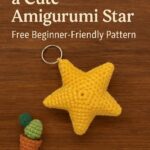 Free Easy Amigurumi Star Crochet Pattern with Step-by-Step Tutorial – Amyliva Handmade